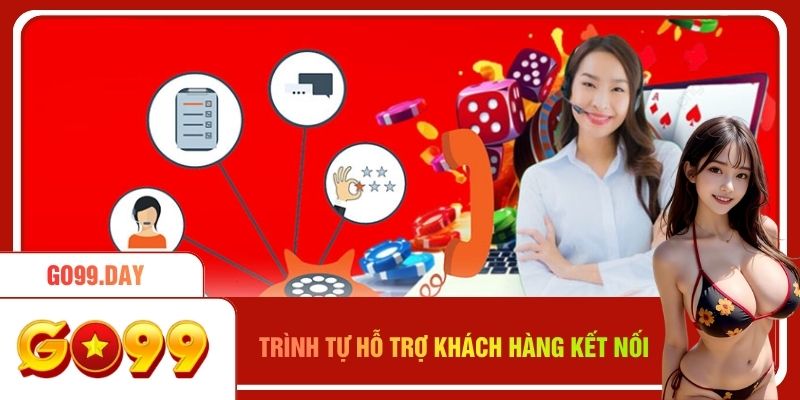 Trình tự hỗ trợ khách hàng khi kết nối